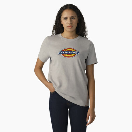 Women&#39;s Heavyweight Logo T-Shirt - Heather Gray &#40;H2&#41;