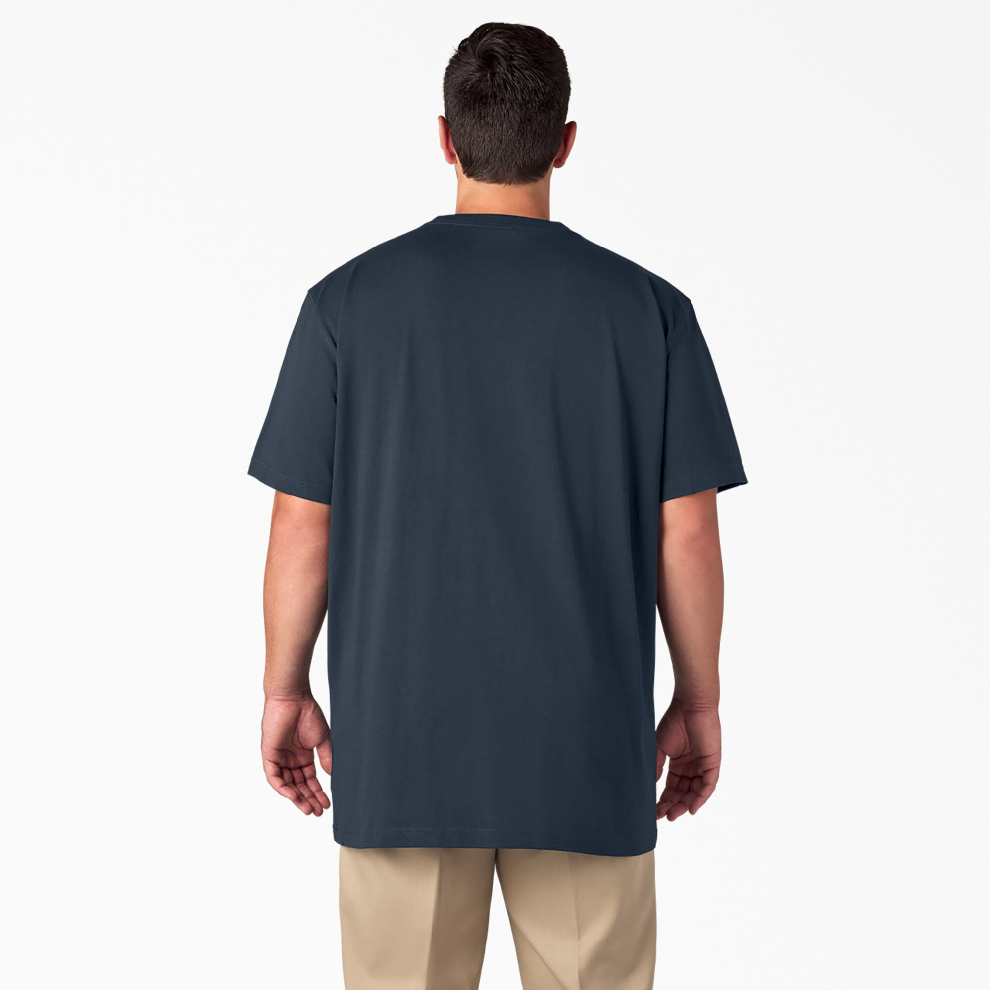 Dickies men's short clearance sleeve heavyweight crew neck