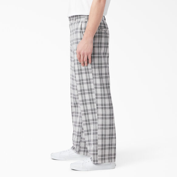 Regular Fit Plaid Pants - Ultimate Gray Plaid &#40;UPG&#41;