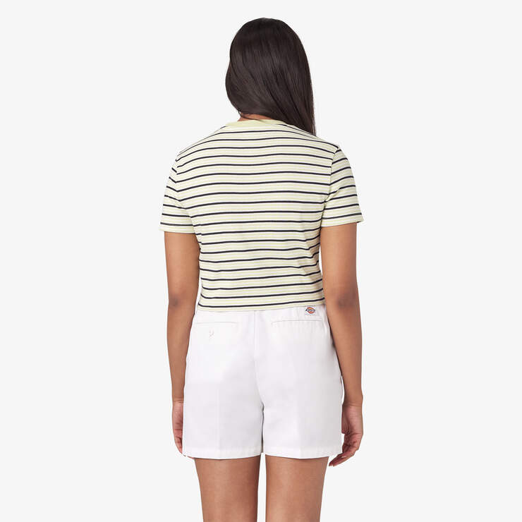 Women’s Altoona Striped T-Shirt - Green Garden Baby Stripe (TGU) image number 2