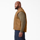 High Pile Fleece Lined Duck Vest - Rinsed Brown Duck &#40;RBD&#41;