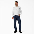 Haut henley &eacute;pais &agrave; manches longues - White &#40;WH&#41;