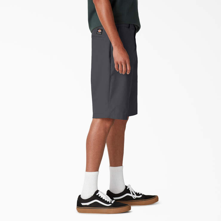 FLEX Skateboarding Slim Fit Shorts, 11" - Charcoal Gray (CH) image number 3