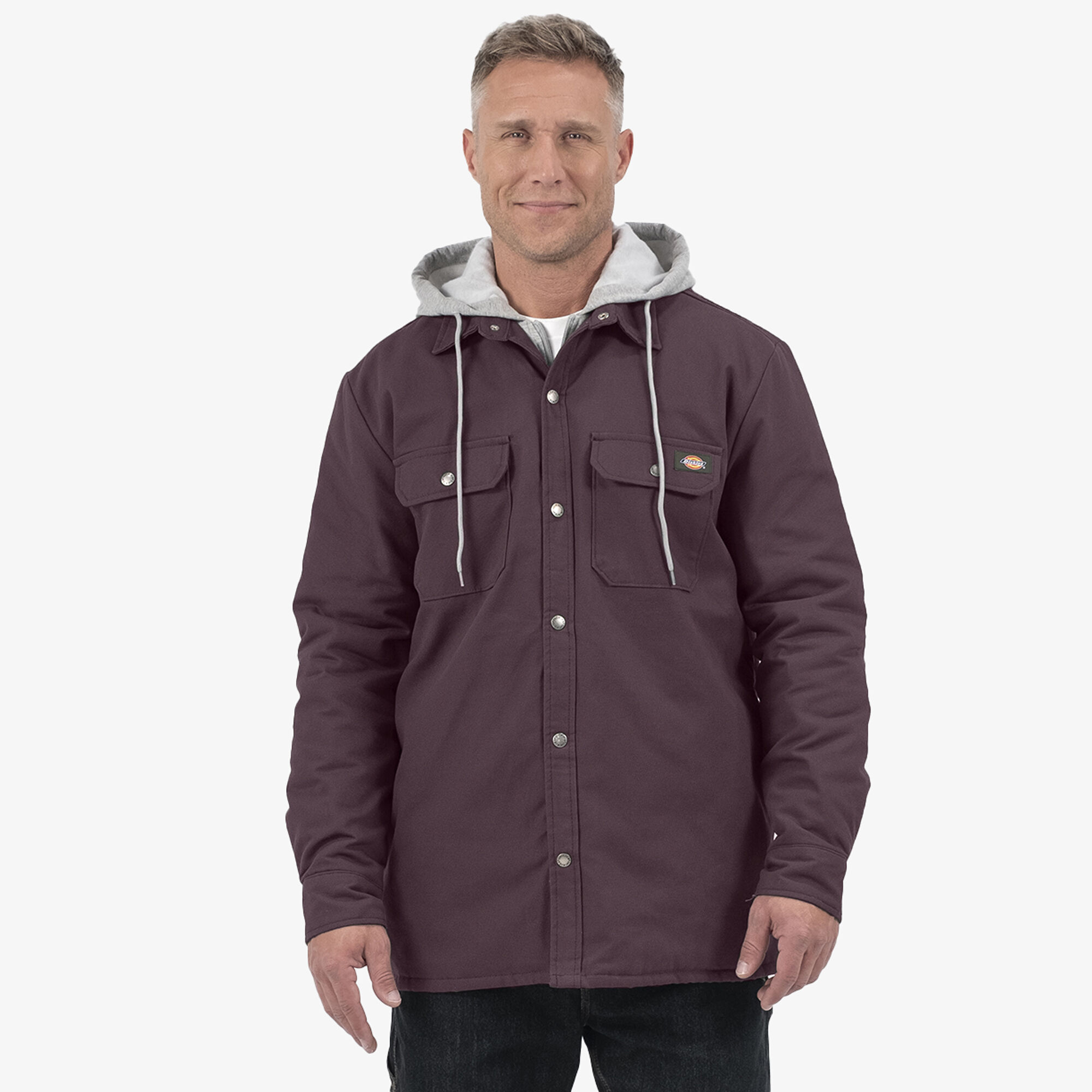 Dickies quilted hooded jacket shop