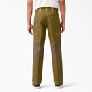 Contrast Double Knee Pants - Military/Moss Green Colorblock &#40;CBM&#41;