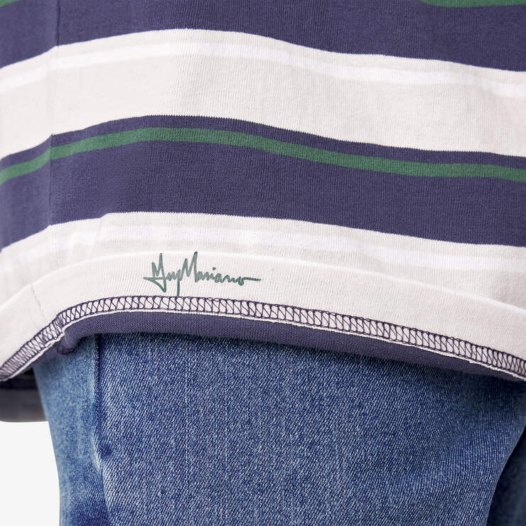 Guy Mariano Short Sleeve Polo Shirt - Guy Mariano Stripe (GMG) image number 7