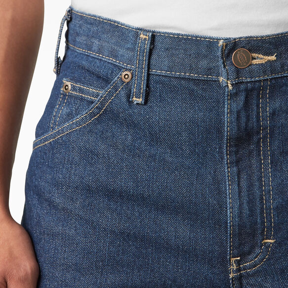 Jeans menuisier &eacute;pais de coupe d&eacute;contract&eacute;e - Rinsed Indigo Blue &#40;RNB&#41;