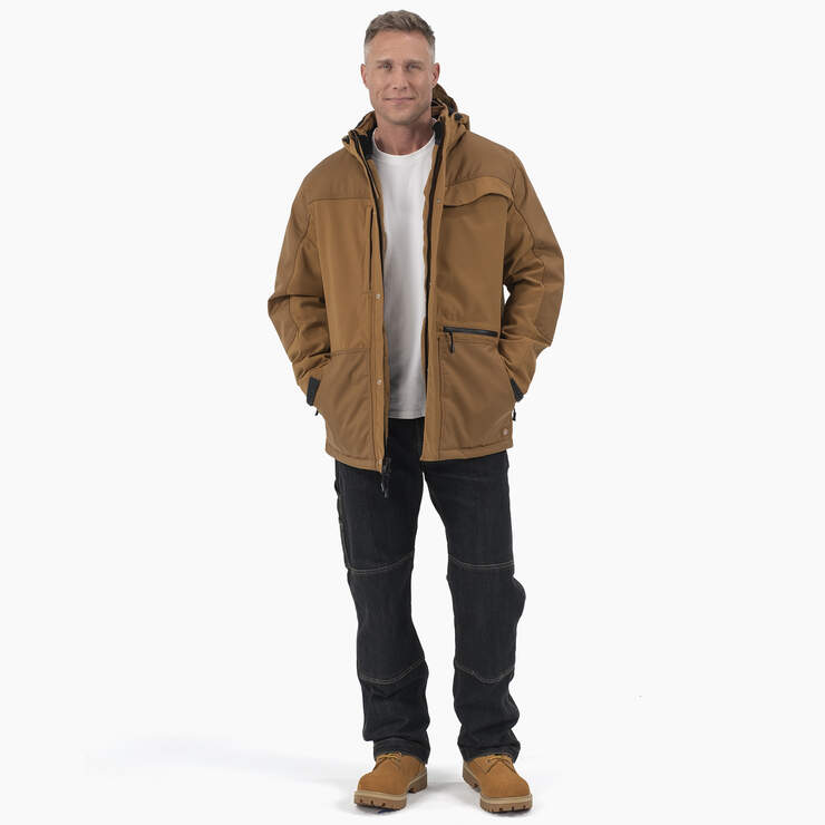Performance Workwear Insulated Jacket - Brown Duck (BD) image number 3
