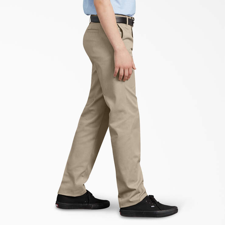 Pantalon kaki Ultimate à jambe droite de coupe ajustée à ceinture FlexWaist® pour garçons, 8-20 - Desert Sand (DS) numéro de l’image 3
