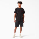 Short menuisier en coutil d&eacute;lav&eacute; &agrave; la pierre, 9&nbsp;po - Stonewashed Black &#40;SBK&#41;
