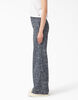 Pantalon de travail &agrave; jambe large pour femmes - Rinsed Navy Crosshatch &#40;R2A&#41;