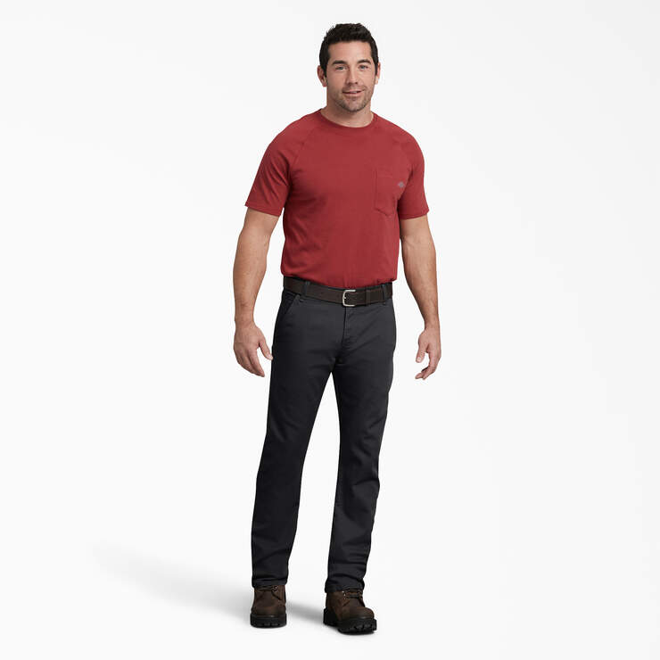 Pantalon menuisier de coupe standard en coutil - Stonewashed Black (SBK) numéro de l’image 4