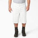 Short de travail ample sans pli, 13&nbsp;po - White &#40;WH&#41;