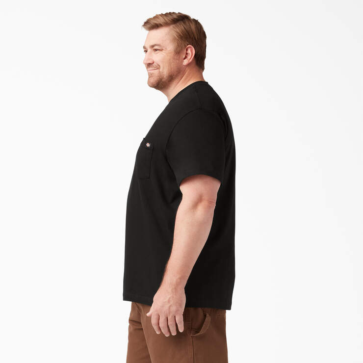 Short Sleeve Two Pack T-Shirts - Black (BK) image number 6