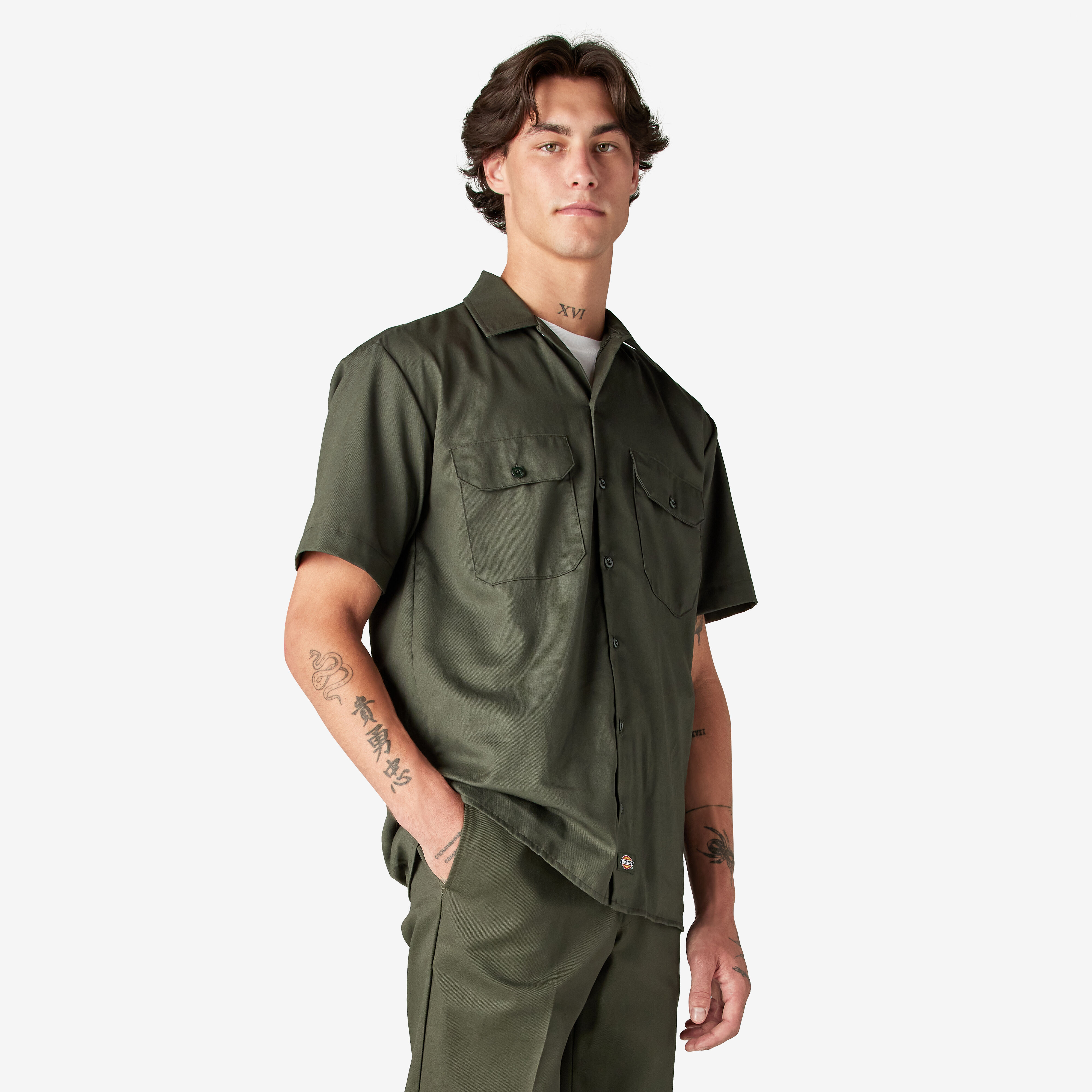 Chemise de travail a manches courtes Dickies Canada