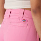 Women&#39;s Regular Fit Wide Leg Work Pants - Wild Rose &#40;WR2&#41;