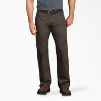 Relaxed Fit Duck Carpenter Pants - Rinsed Black Olive (RBV)