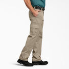 Regular Fit Straight Leg Cargo Pants - Desert Sand &#40;DS&#41;