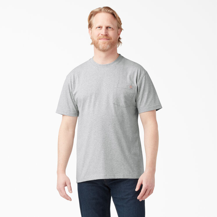 T-shirt &eacute;pais &agrave; manches courtes - Heather Gray &#40;HG&#41;