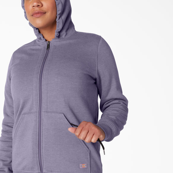 Women&rsquo;s High Pile Fleece Lined Hoodie - Blue Violet &#40;B2H&#41;