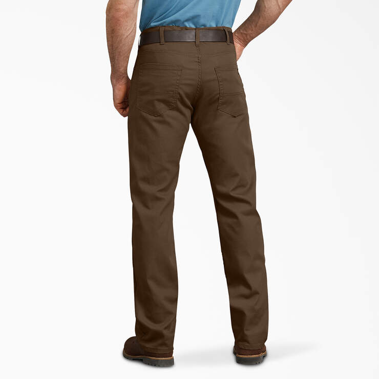 Pantalon en coutil de coupe standard - Stonewashed Timber Brown (STB) numéro de l’image 2
