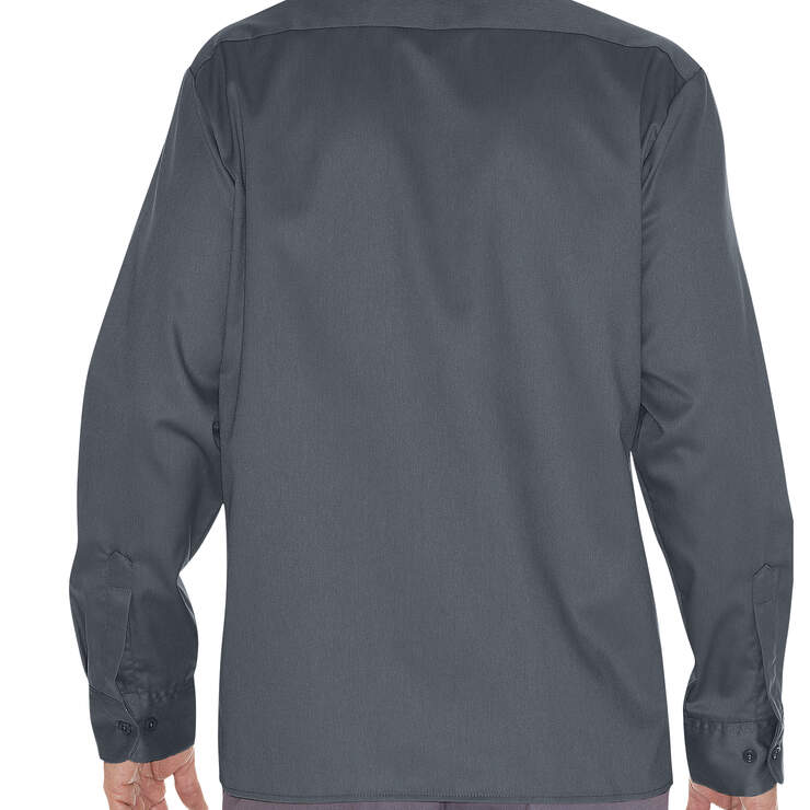 Chemise de travail à coupe étroite et à manches longues - Charcoal Gray (CH) numéro de l’image 2