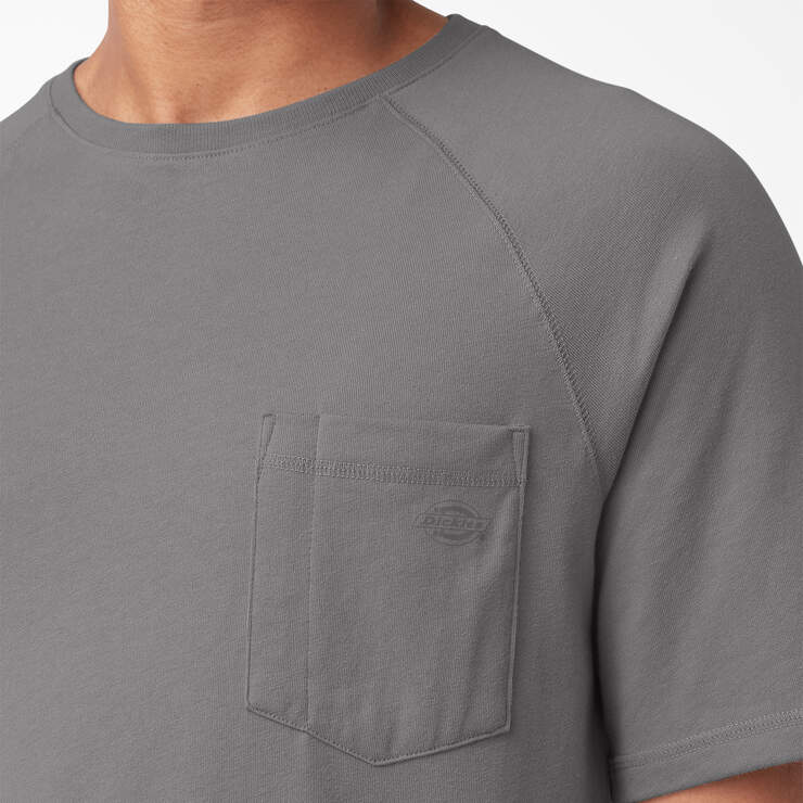 Cooling Short Sleeve Pocket T-Shirt - Smoke Gray (SM) image number 9