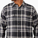 FLEX Long Sleeve Flannel Shirt - Black/Gray Multi Plaid &#40;A1U&#41;