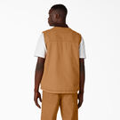 Stonewashed Duck High Pile Fleece Lined Vest - Stonewashed Brown Duck &#40;SBD&#41;