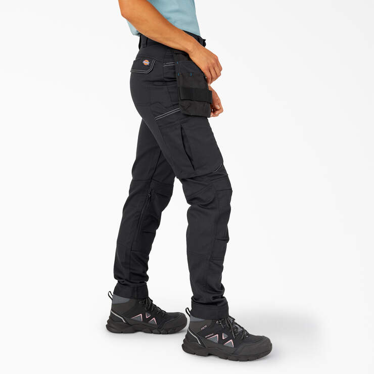 Pantalon de travail de coupe décontractée FLEX pour femmes - Black (BK) numéro de l’image 3