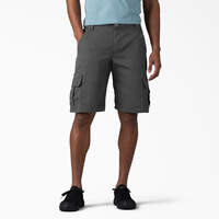 FLEX Relaxed Fit Duck Cargo Shorts, 11" - Stonewashed Slate (SSL)