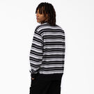Westover Striped Crew Neck Sweatshirt - Black Variegated Stripe &#40;BSA&#41;
