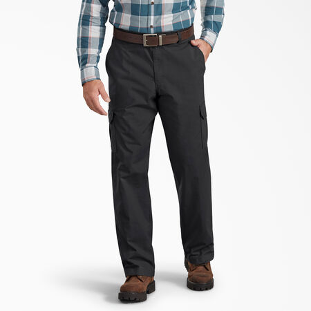 Regular Fit ToughMax Ripstop Cargo Pants - Rinsed Black &#40;RBK&#41;