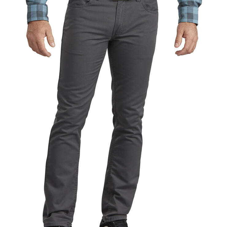 Dickies X-Series Flex Slim Fit Tapered Leg 5-Pocket Pant - Stonewashed Charcoal Gray (SCH) image number 1
