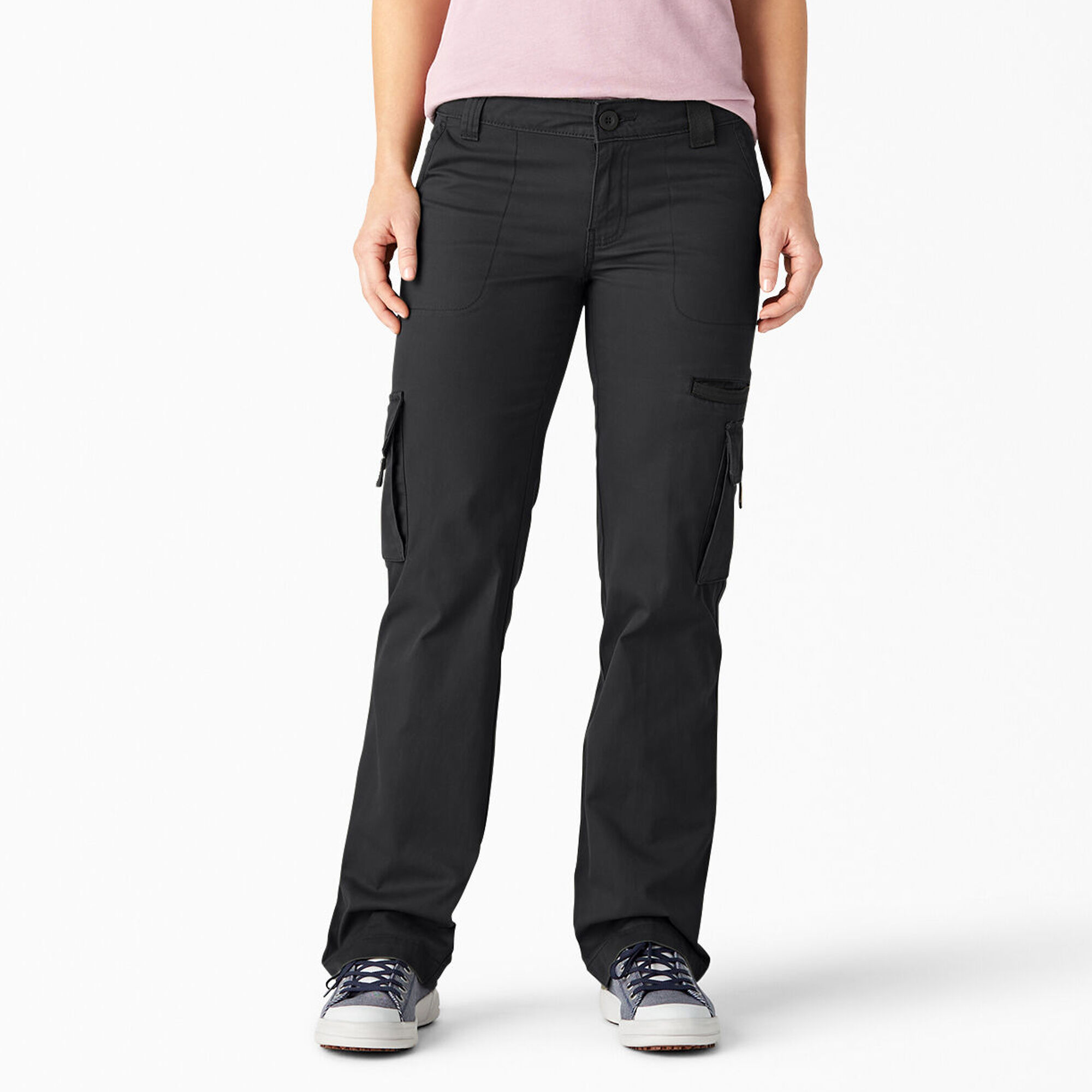 Women s Relaxed Fit Straight Leg Cargo Pants