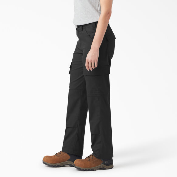 Pantalon cargo de coupe standard FLEX pour femmes - Black &#40;BK&#41;