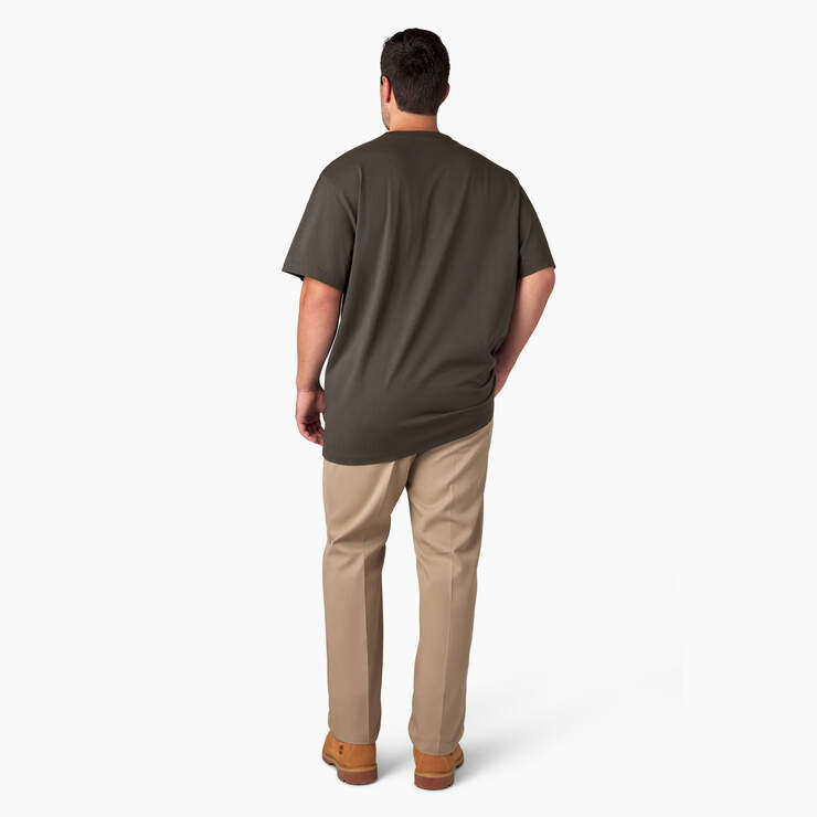 T-shirt épais à manches courtes et à poche - Black Olive (BV) numéro de l’image 10