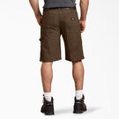 Relaxed Fit Duck Carpenter Shorts, 11&quot; - Rinsed Timber Brown &#40;RTB&#41;