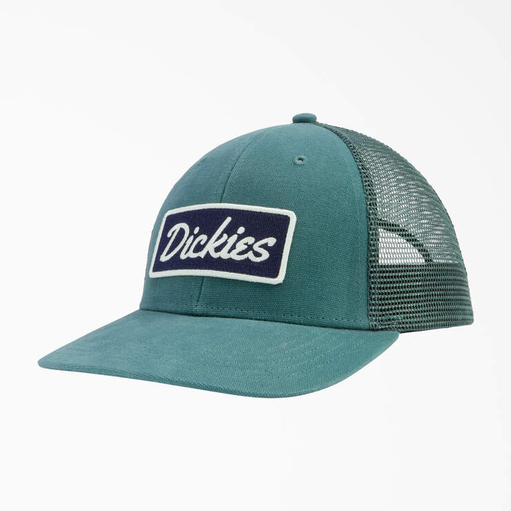 Patch Logo Trucker Cap - Lincoln Green (LN) image number 1