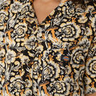 Chemise &agrave; manches courtes pour femmes Roseburg - Brown Floral Print &#40;BG2&#41;