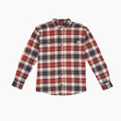 FLEX Long Sleeve Flannel Shirt - Molten Lava/Oatmeal Plaid &#40;B2G&#41;