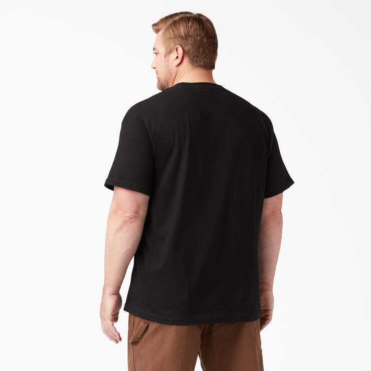 Short Sleeve Two Pack T-Shirts - Black (BK) image number 5