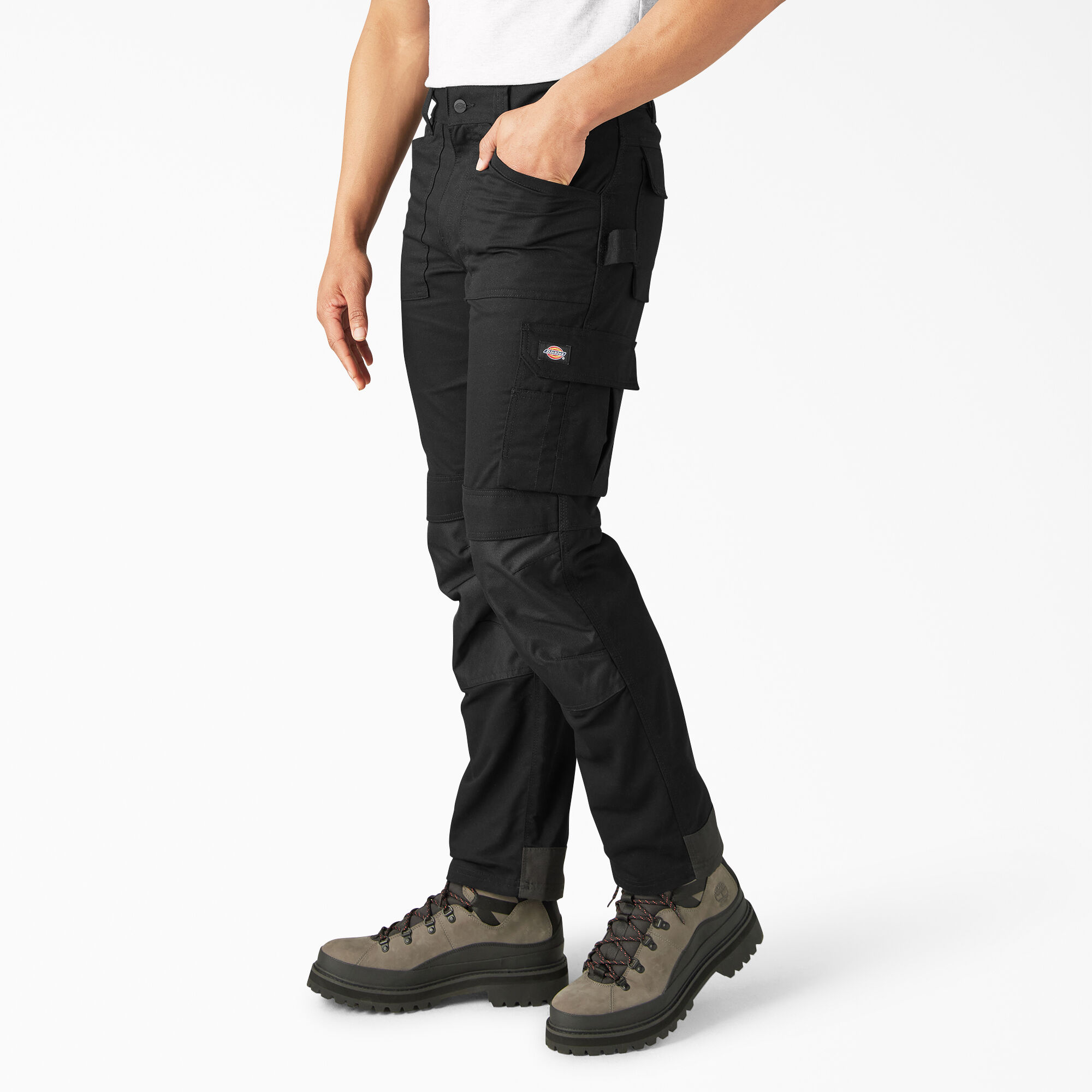 Dickies work pants with side pocket top