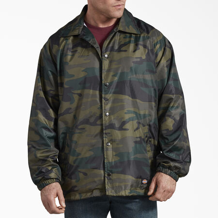 Manteau de style entra&icirc;neur &agrave; motif camouflage - Hunter Green Camo &#40;HRC&#41;