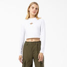 Women&#39;s Maple Valley Cropped Long Sleeve T-Shirt - White &#40;WH&#41;