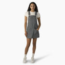 Women&#39;s Hickory Stripe Bib Overall Dress - Hickory Stripe &#40;HS&#41;