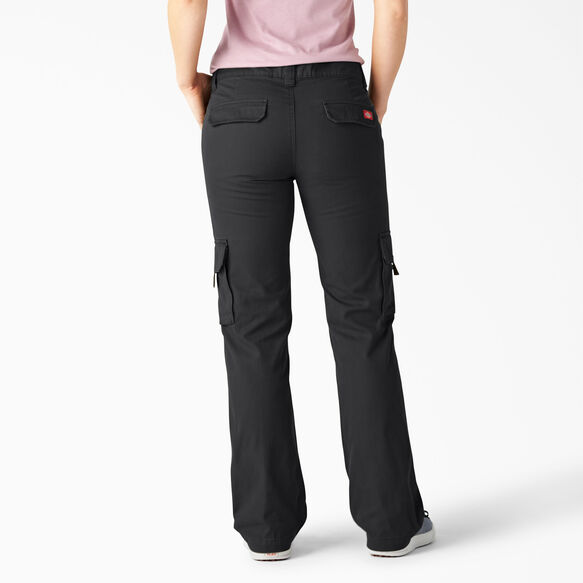 Women&#39;s Relaxed Fit Cargo Pants - Rinsed Black &#40;RBK&#41;