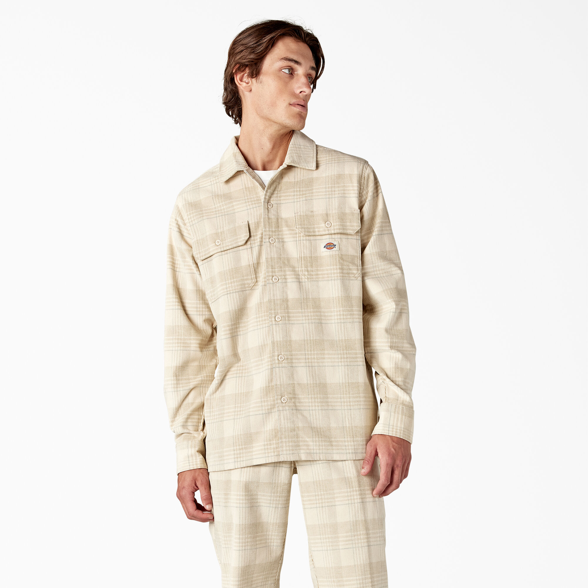 Corduroy top dress shirt