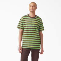 T-shirt rayé Vincent Alvarez - Leaf Green Stripe (GSL)