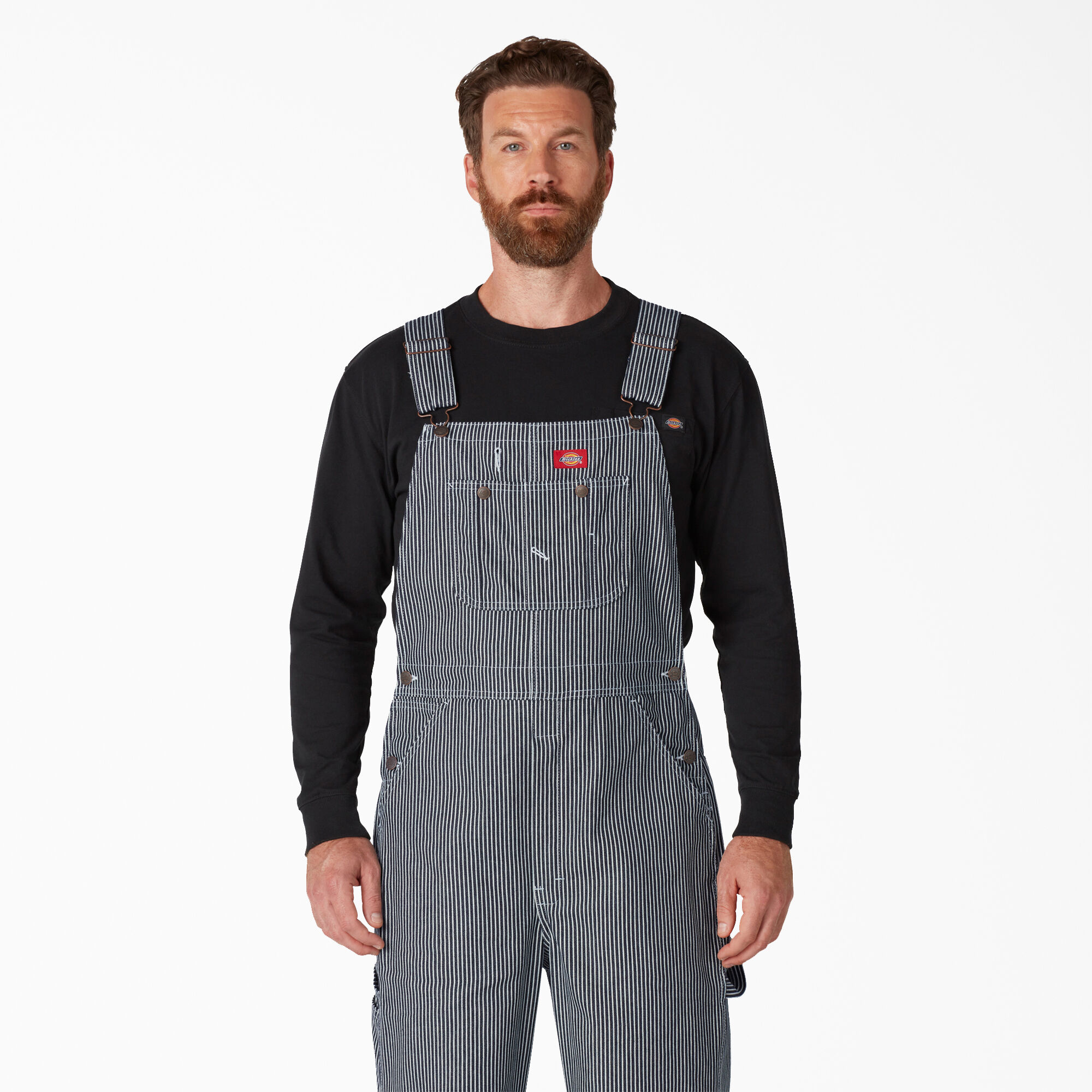 Striped Bib Overalls For Men | Dickies - Dickies Canada